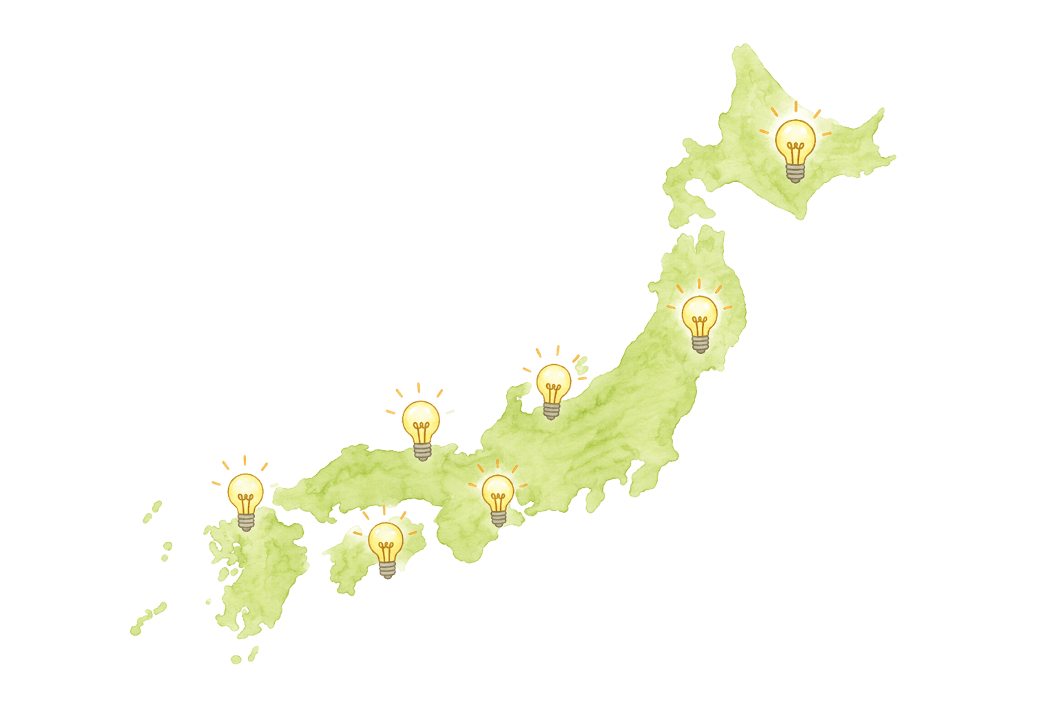 地域のイラスト
