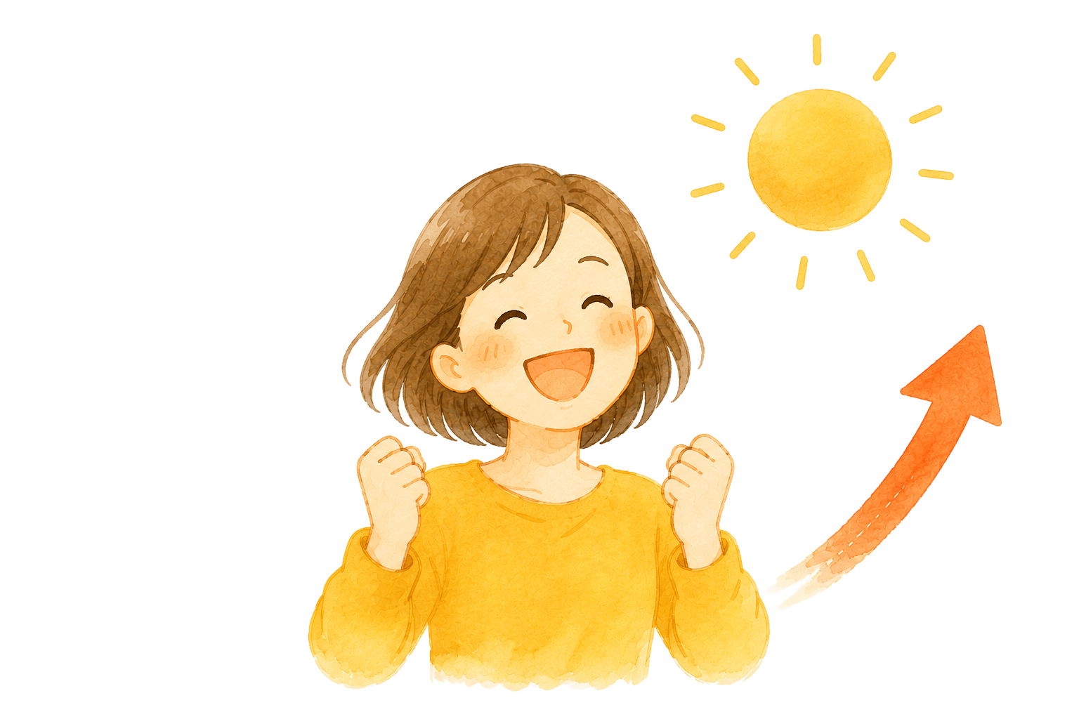 笑顔のイラスト